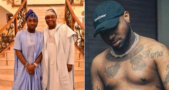 Davido has opened up on what happened when his father first saw tattoos