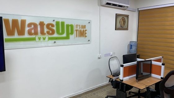 WatsUp TV outdoors new Office & Studio