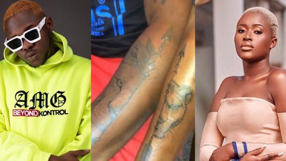 Medikal And Fella Makafui Tattoo