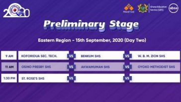 Live Stream NSMQ2020 Prelims Contest