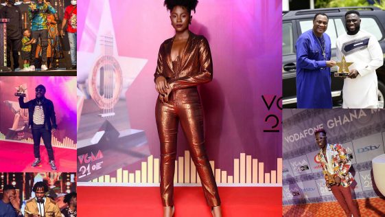 Top 10 Ghanaian Artistes Who Won Their First VGMA In 2020