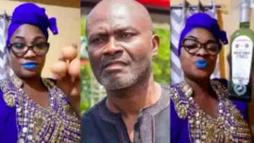 Kennedy Agyapong’s Baby Mama Puts An Egg Inside Her Pants As She Invokes Curses