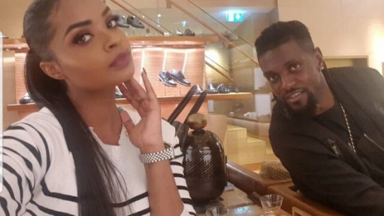 Adebayor accuses Dillish Mathews of cheating