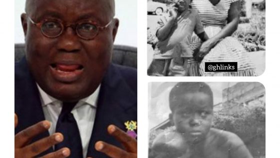 Check Out Childhood Photos of President Nana Akufo Addo