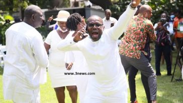 Jubilation at Akufo Addo’s residence