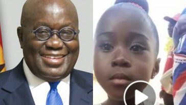 Smart Young Girl Campaigns For Akufo Addo