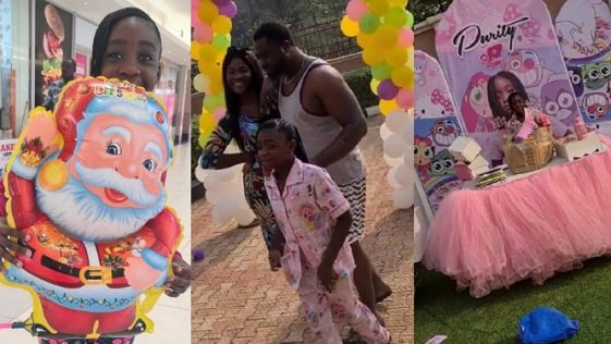 Mercy Johnson And Hubby Celebrate Their Daughter, Purity On Her 8th Birthday (Photos/Video)