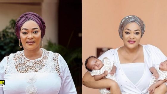 Actress Kalsoum Sinare Warms Hearts As She Flaunts Her Beautiful Twins