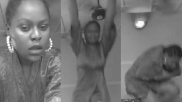 Onyinyechi , Lady almost cuts off her hand while doing Silhouette Challenge