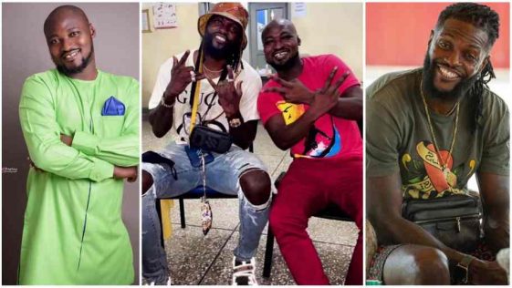 Adebayor reunites with Funny Face as he visits him at the psychiatric hospital