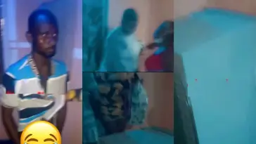 Deaf And Dumb Lady Calls Squad As Man Refuses To Pay After Sleeping With Her , They Scatter His Room (Video)