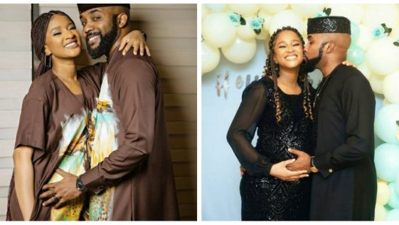 Banky W and wife, Adesua burst into tears as they open up on twin loss (Video)