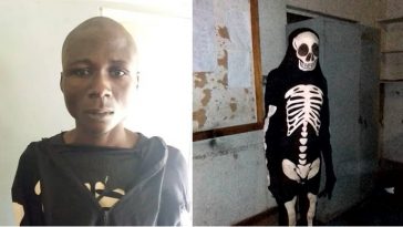 Police arrest man who pretends to be a ghost to rob houses