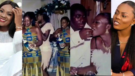 16 years video of young Nana Aba Anamoah and Emelia Brobbey as Stacy Amoateng’s bridesmaids pops up