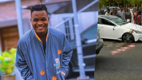 Comedian Oluwadolarz involved in ghastly car accident