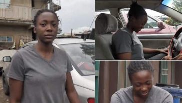 Lucia Osamo: 22-year-old female taxi driver opens up on why she took to driving