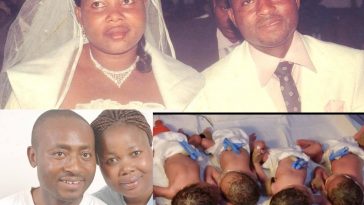 Couple Welcome Quadruplets After 11 Years Of Waiting – [Photos]