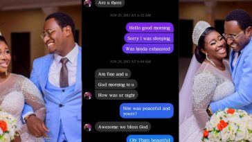 I finally got him – Lady marries man she’s been wooing since 2017 on Facebook