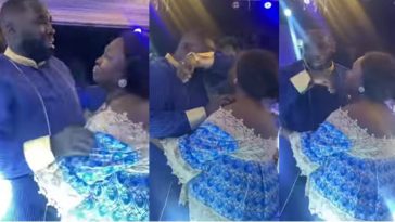 Emotional moment groom and his mum cry during mother-son dance at his wedding (Video)