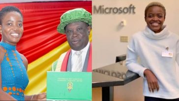 Young lady who sold popcorn at night to pay school fees now works with Microsoft