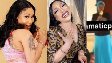 Tonto Dikeh is not a human being by birth – Female preacher insists (Video)