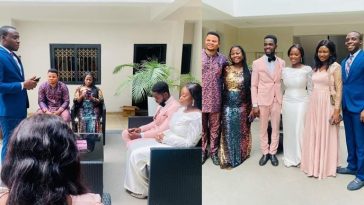 lady who dislikes crowd holds her white wedding with only five guests