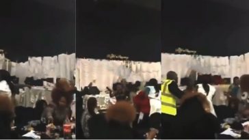 Woman storms ex-boyfriend’s wedding with her friends, scatters venue (Video)