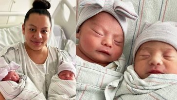 Rare twins make history with their birth, one was born in 2021 & the other 2022