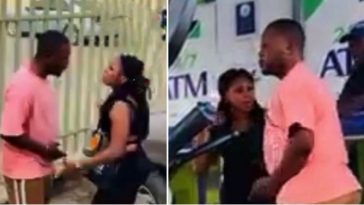 Lady publicly humiliates client who failed to pay her after 3-day marathon service delivery (Video)