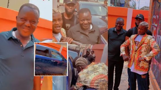 Singer, Portable purchases new car for his father (Video)