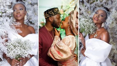 Ini Dima-Okojie Wedding: Actress Is officially Mrs Ene-Obong [ Photos ]