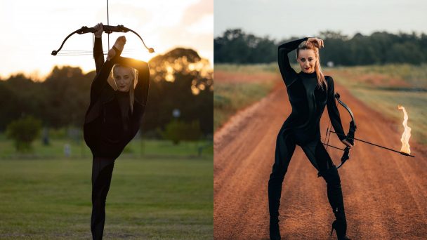 Who Is Orissa Kelly Archer Goes Viral After Showing Off Her Acrobatic Shooting Skills Age 3940