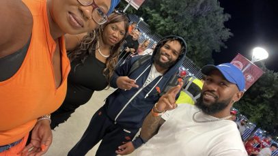 Jaleel Mclaughlin with mother, Tonya McLaughlin and siblings