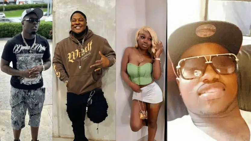 Authorities have released the names of four people killed in a barrage of automatic gunfire in a mass shooting in a popular Birmingham entertainment district. Police identified the victims as Anitra Holloman, 21, Tahj Booker, 27, Rod Patterson, and Carlos McCain, 27.