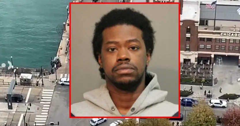 Raylon East, 36, was arrested Thursday afternoon in the 7000 blk. of South Cottage Grove, Chicago police said.